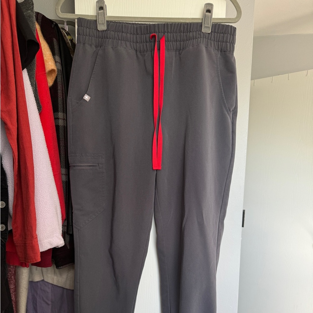 FIGS Charcoal High Waisted Joggers